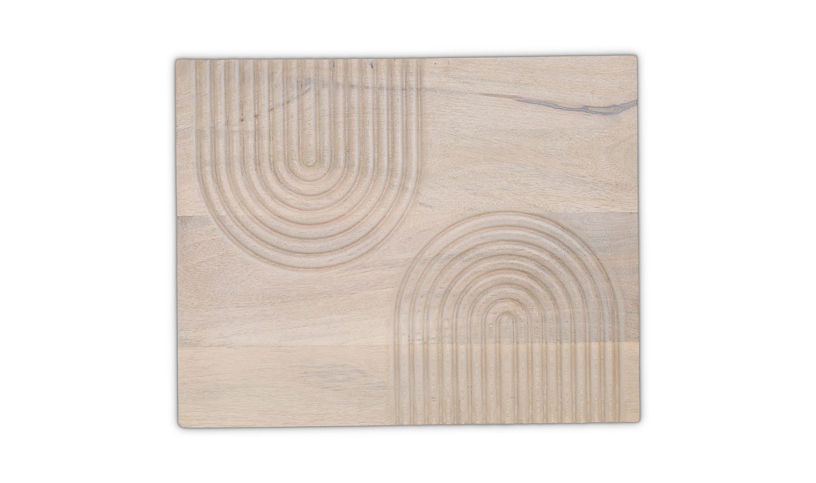 PASSAGES CARVED WOOD WALL ART WHITE WASH WASHED BLACK - Image 4