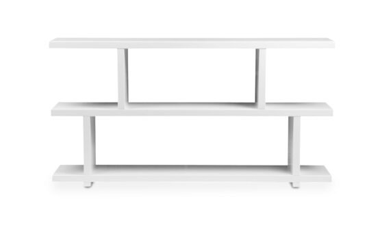 MIRI SMALL SHELF WHITE BROWN
