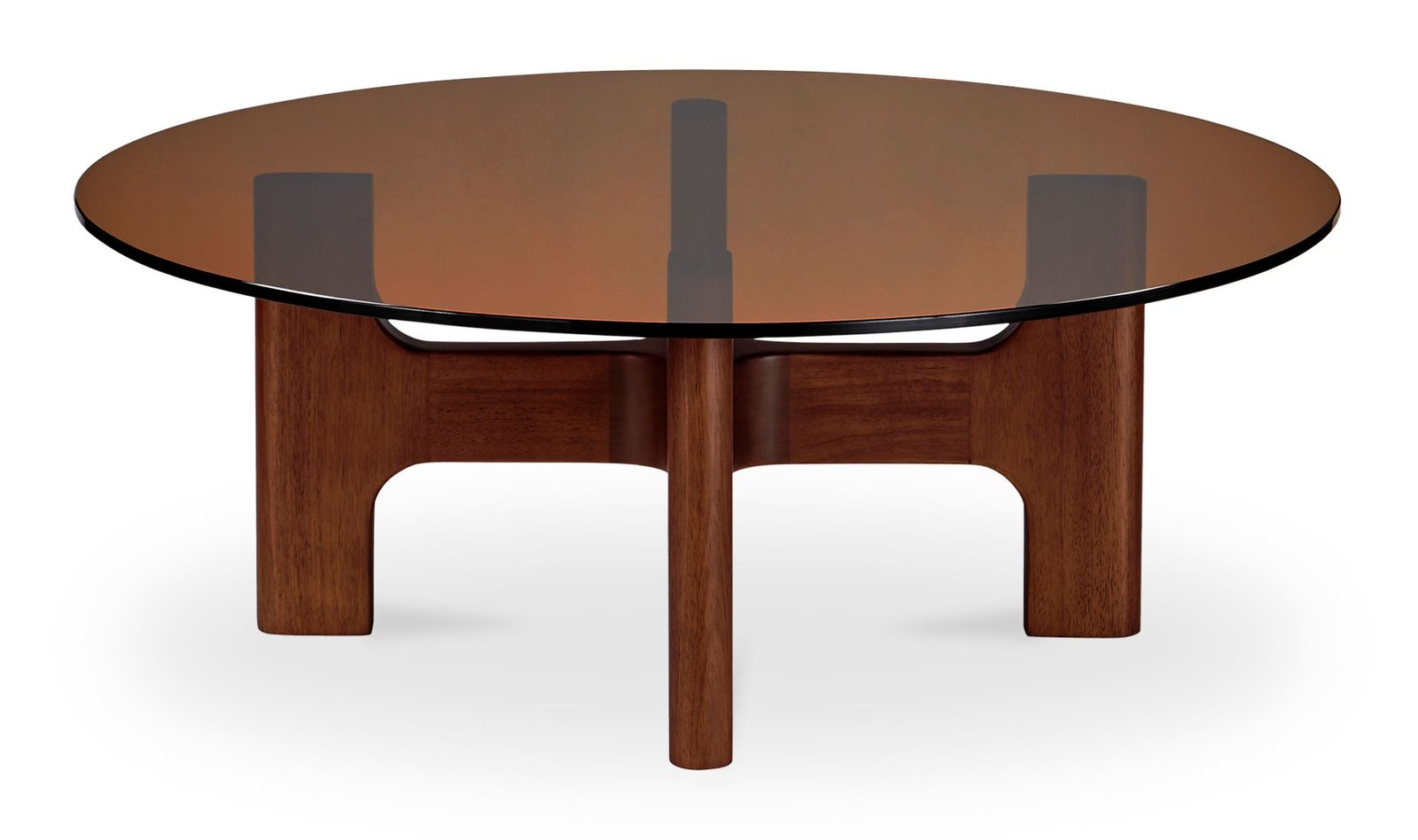 LUKE COFFEE TABLE AMBER LIGHT BROWN - Image 3