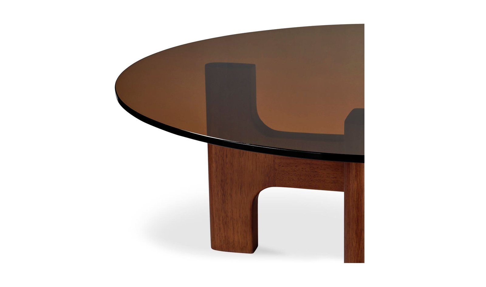 LUKE COFFEE TABLE AMBER LIGHT BROWN - Image 5