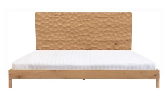 MISAKI KING BED NATURAL BLACK - Image 5