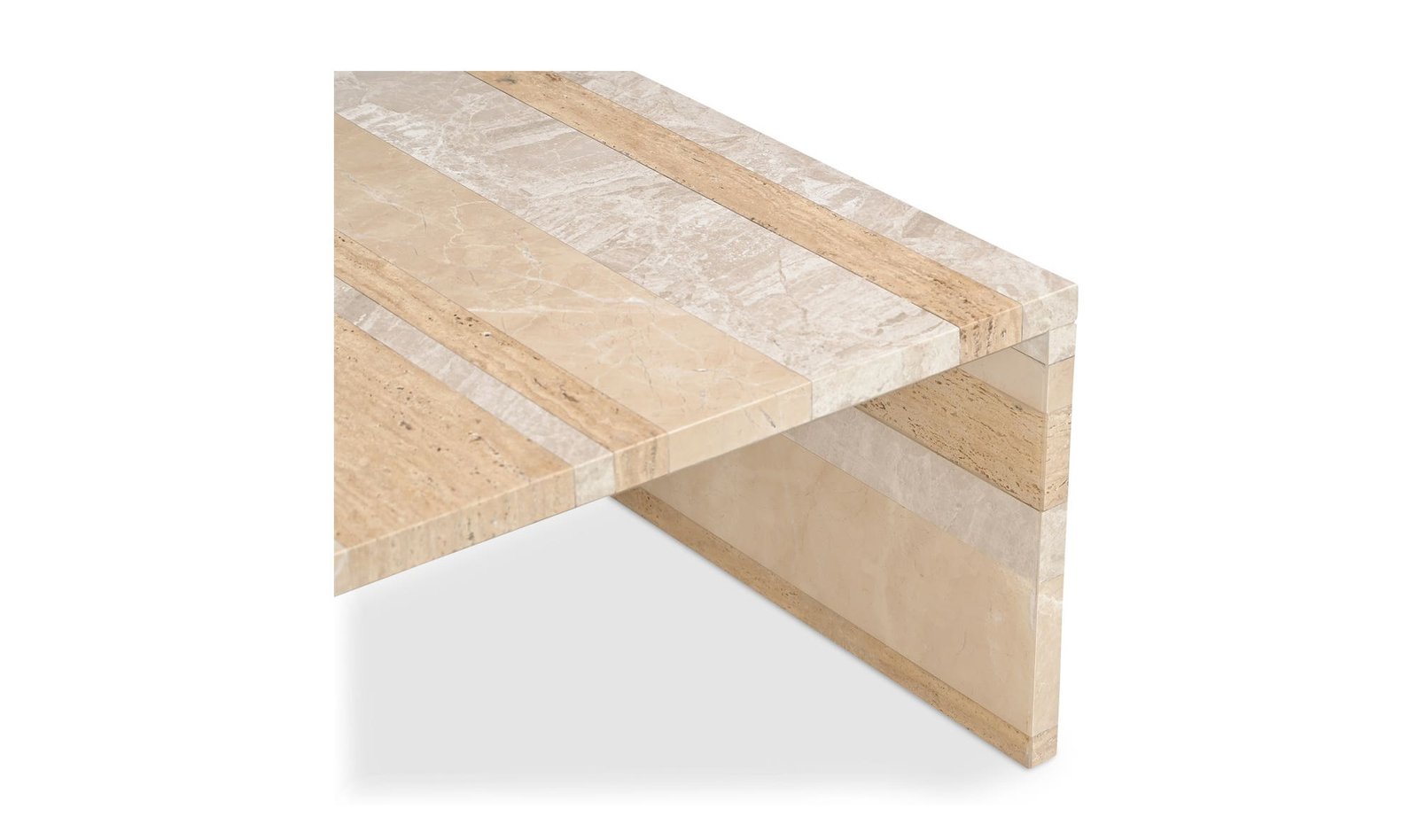 ROSA COFFEE TABLE MULTICOLOR MARBLE MIXED MARBLE - Image 3