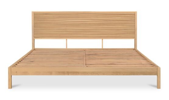 TEEDA QUEEN BED NATURAL - Image 2