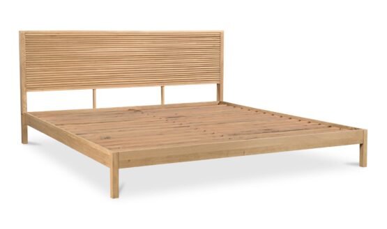 TEEDA QUEEN BED NATURAL - Image 3