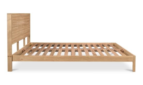 TEEDA QUEEN BED NATURAL - Image 4