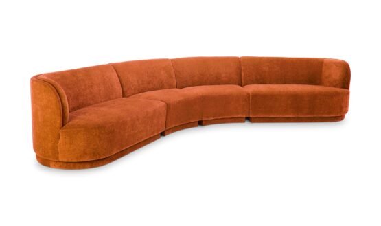 YOON ECLIPSE MODULAR SECTIONAL CHAISE LEFT SWEET CREAM - Image 2