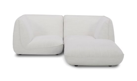 ZEPPELIN NOOK MODULAR SECTIONAL SALT STONE WHITE