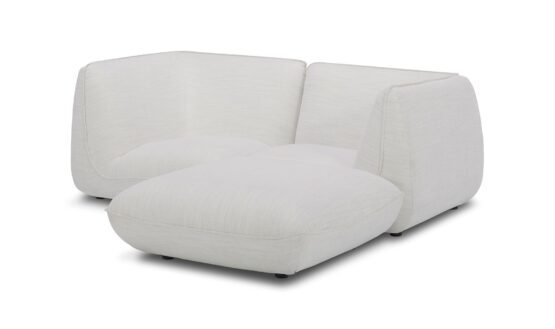 ZEPPELIN NOOK MODULAR SECTIONAL SALT STONE WHITE - Image 4