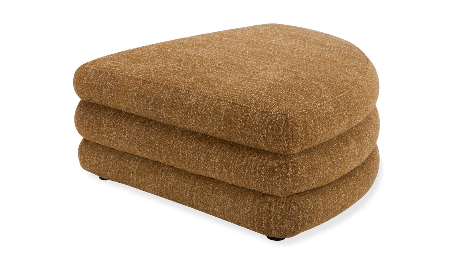 LOWTIDE CURVED OTTOMAN AMBER GLOW - Image 5