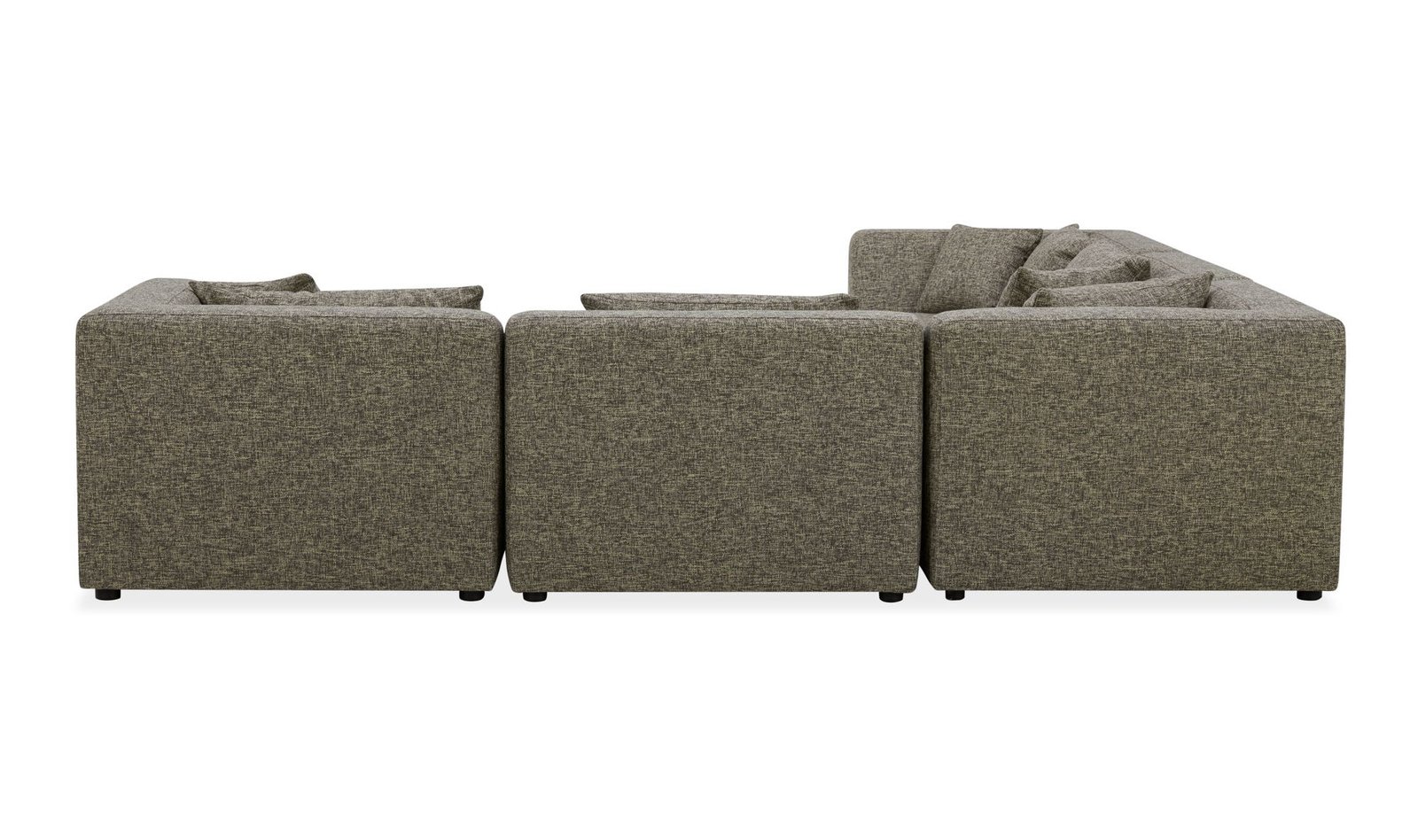 LOWTIDE CLASSIC L-SHAPED MODULAR SECTIONAL STONE TWEED - Image 3