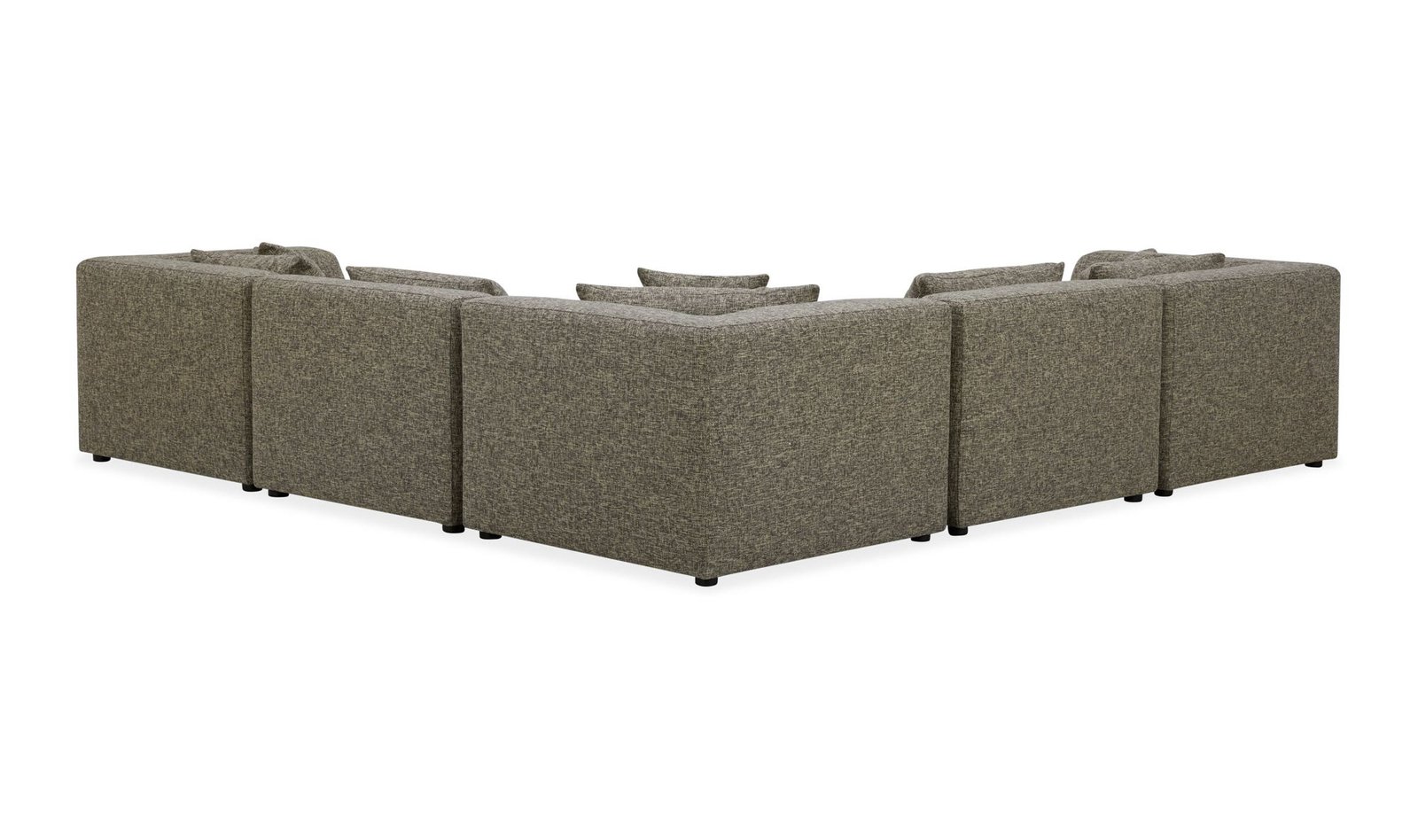 LOWTIDE CLASSIC L-SHAPED MODULAR SECTIONAL STONE TWEED - Image 4