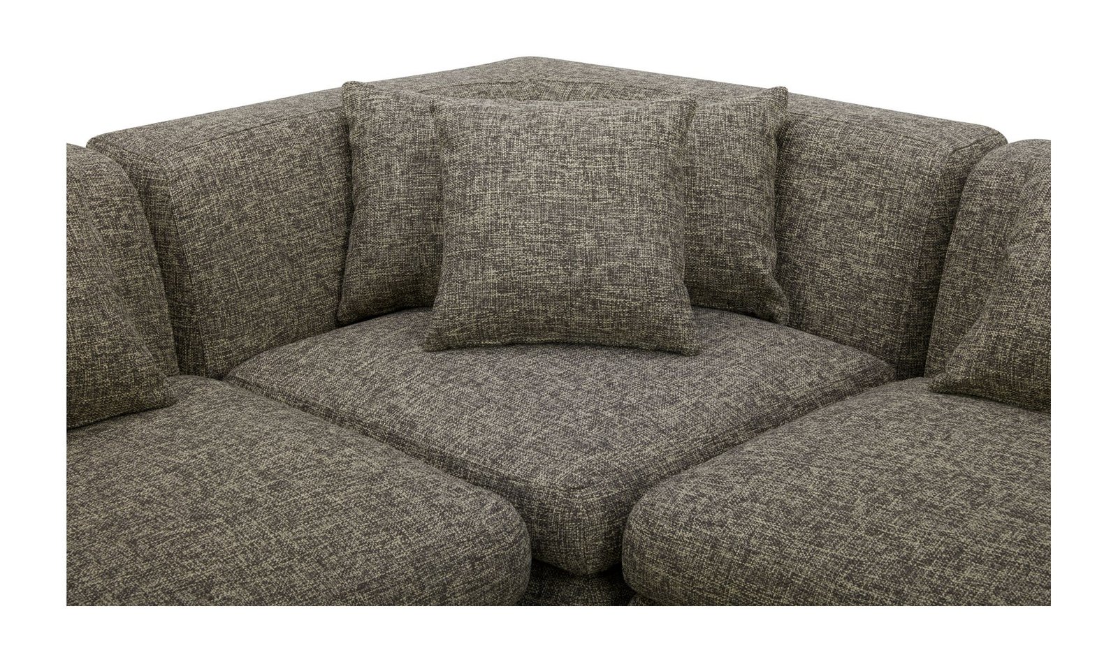 LOWTIDE CLASSIC L-SHAPED MODULAR SECTIONAL STONE TWEED - Image 6