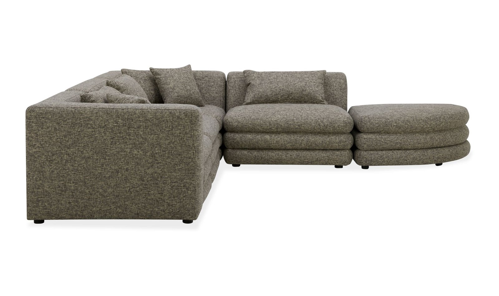 LOWTIDE ALCOVE MODULAR CONFIGURATION STONE TWEED - Image 3