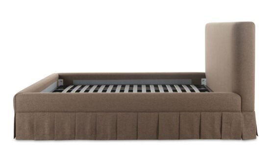 MAREN QUEEN BED DARK BROWN - Image 5