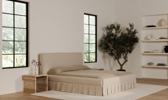 MAREN QUEEN BED BROWN - Image 2
