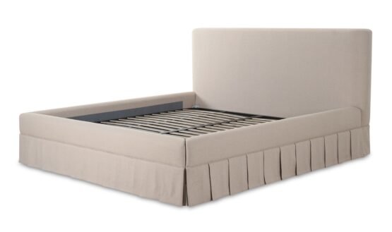 MAREN KING BED BEIGE - Image 4