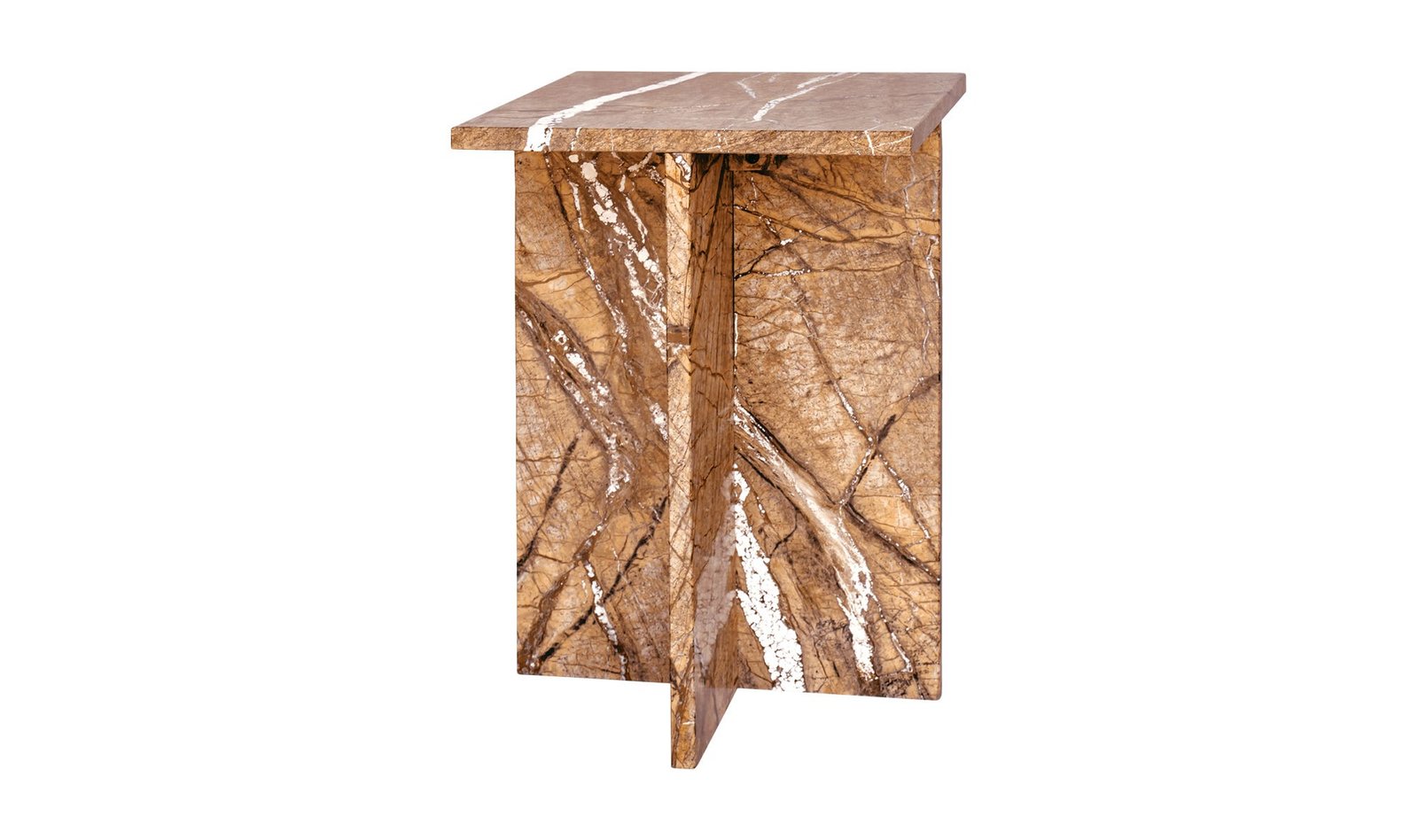 BLAIR ACCENT TABLE GOLDEN FOREST MARBLE RAINFOREST GREEN MARBLE - Image 5