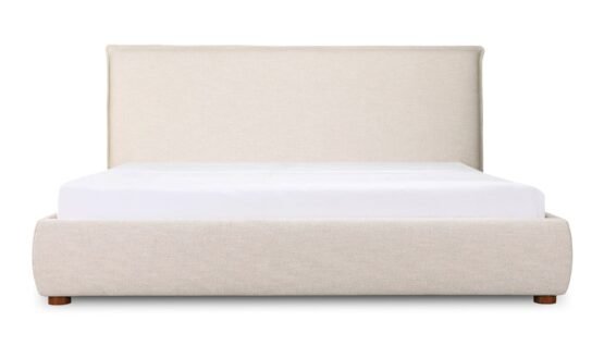 LUZON QUEEN BED WHEAT SLATE