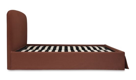 JOAN QUEEN STORAGE BED RUST