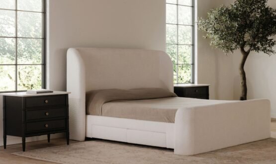 SOPHIA QUEEN BED BROWN - Image 2