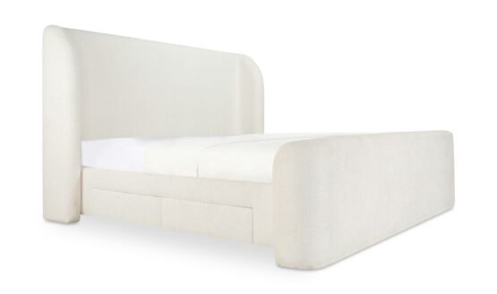 SOPHIA KING STORAGE BED CREAM