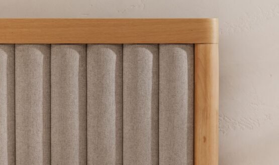 NINA QUEEN BED GREY MIST - Image 3