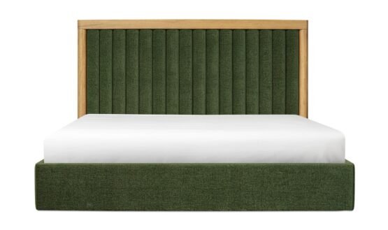 NINA KING BED GREY MIST