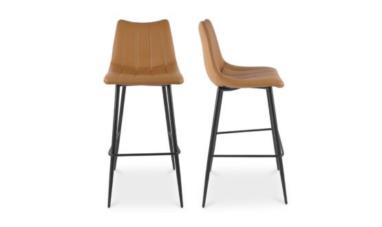 ALIBI BARSTOOL - SET OF TWO TAN - Image 4