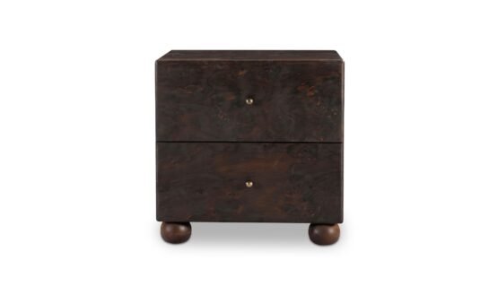 YORK NIGHTSTAND DARK BROWN