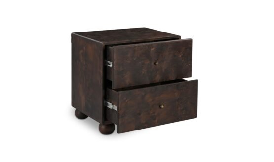 YORK NIGHTSTAND DARK BROWN - Image 5