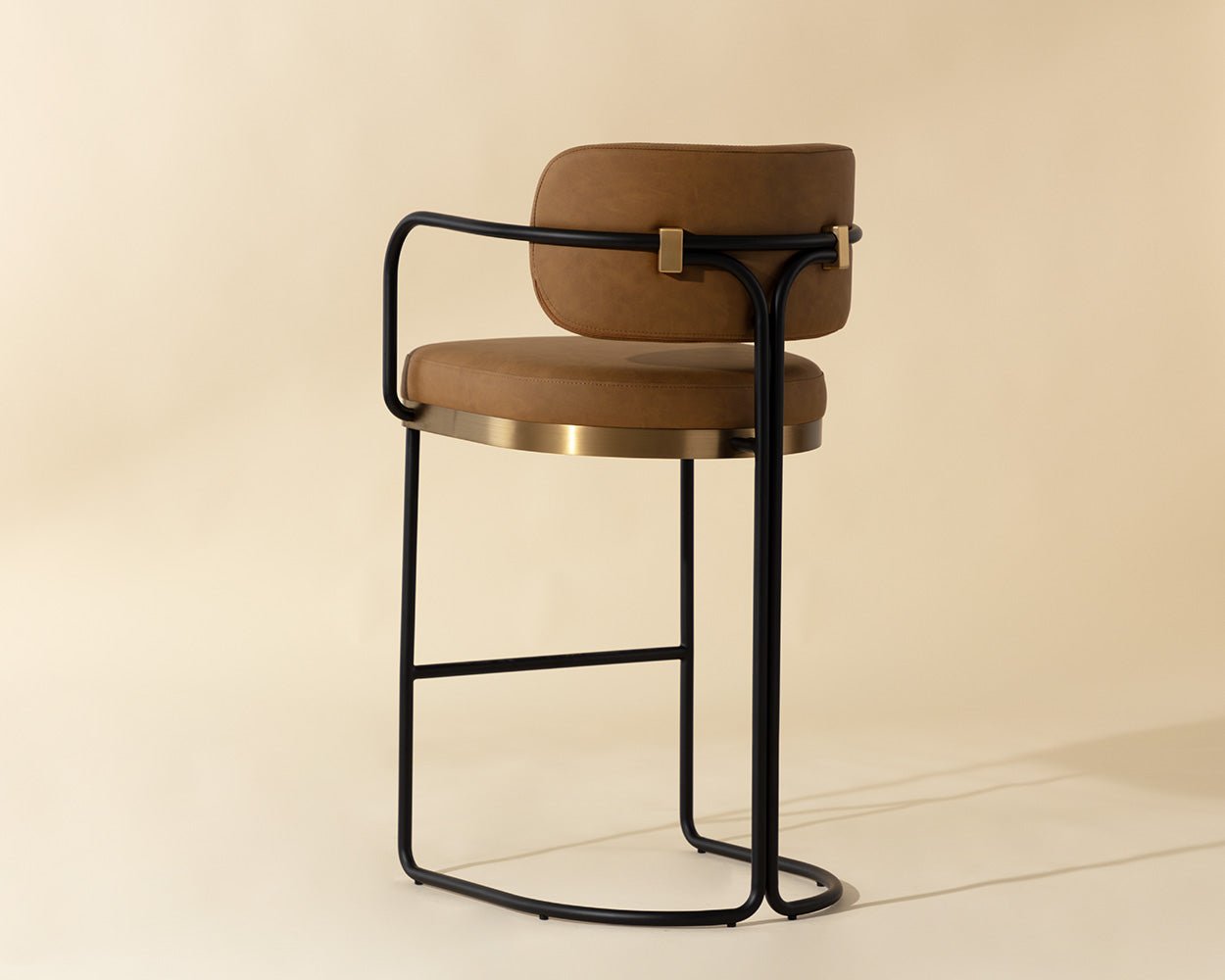 Jalen Barstool Milliken Cognac - Image 5