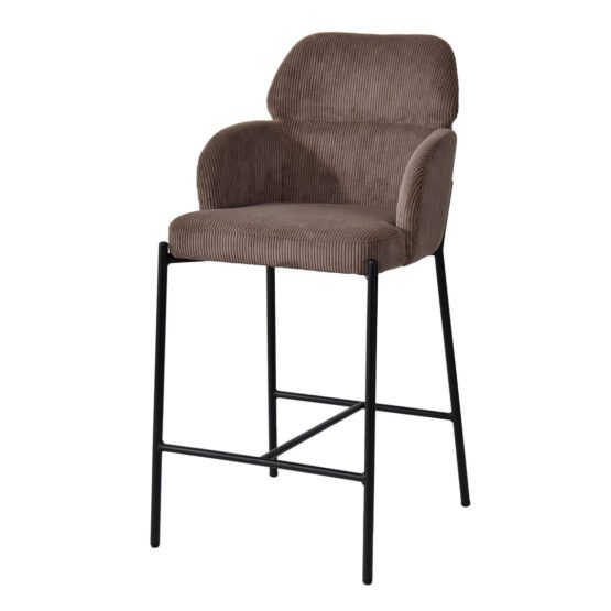 Allegra Counter Stool - Corduroy Brown - Image 2