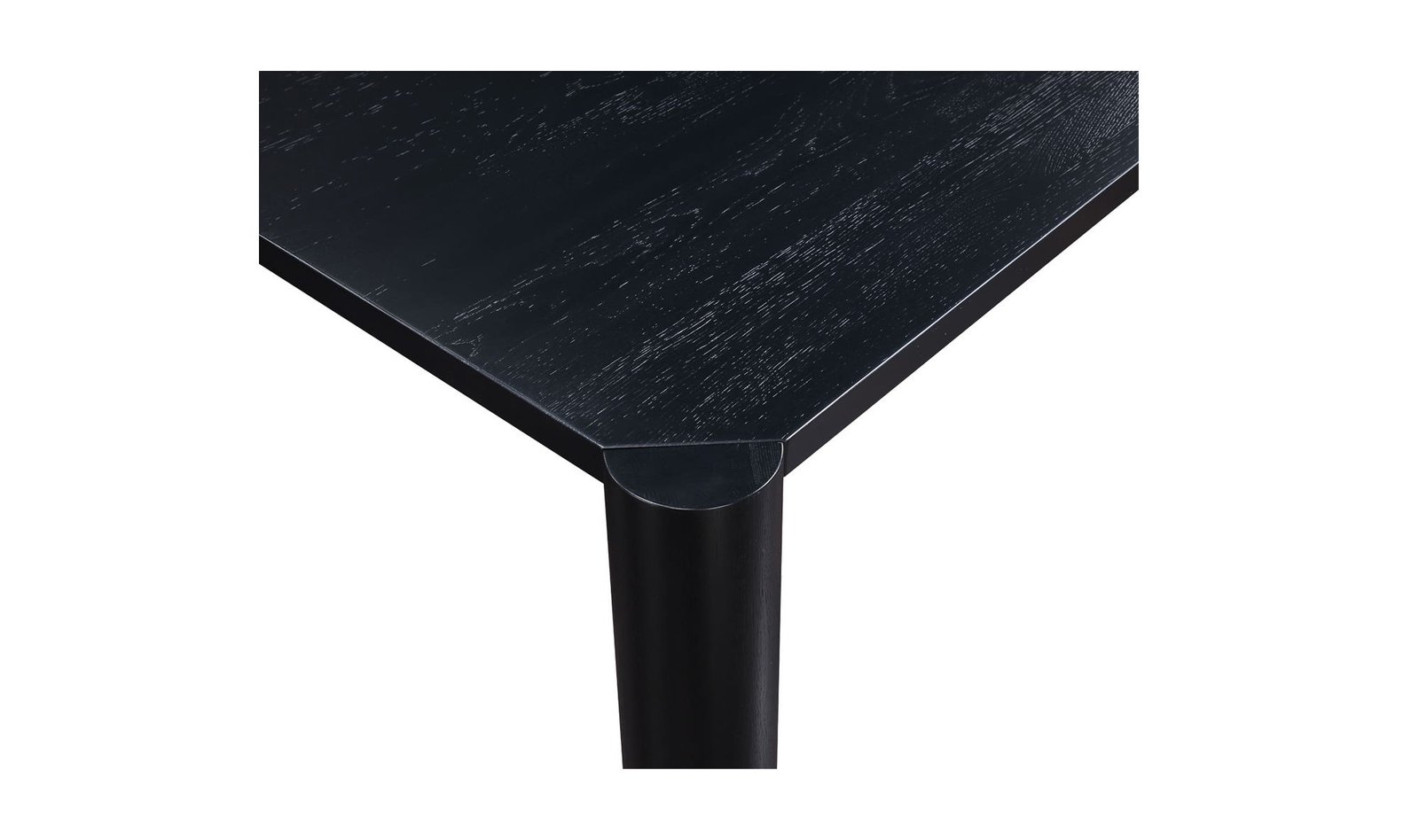 POST SMALL DINING TABLE BLACK NATURAL - Image 5