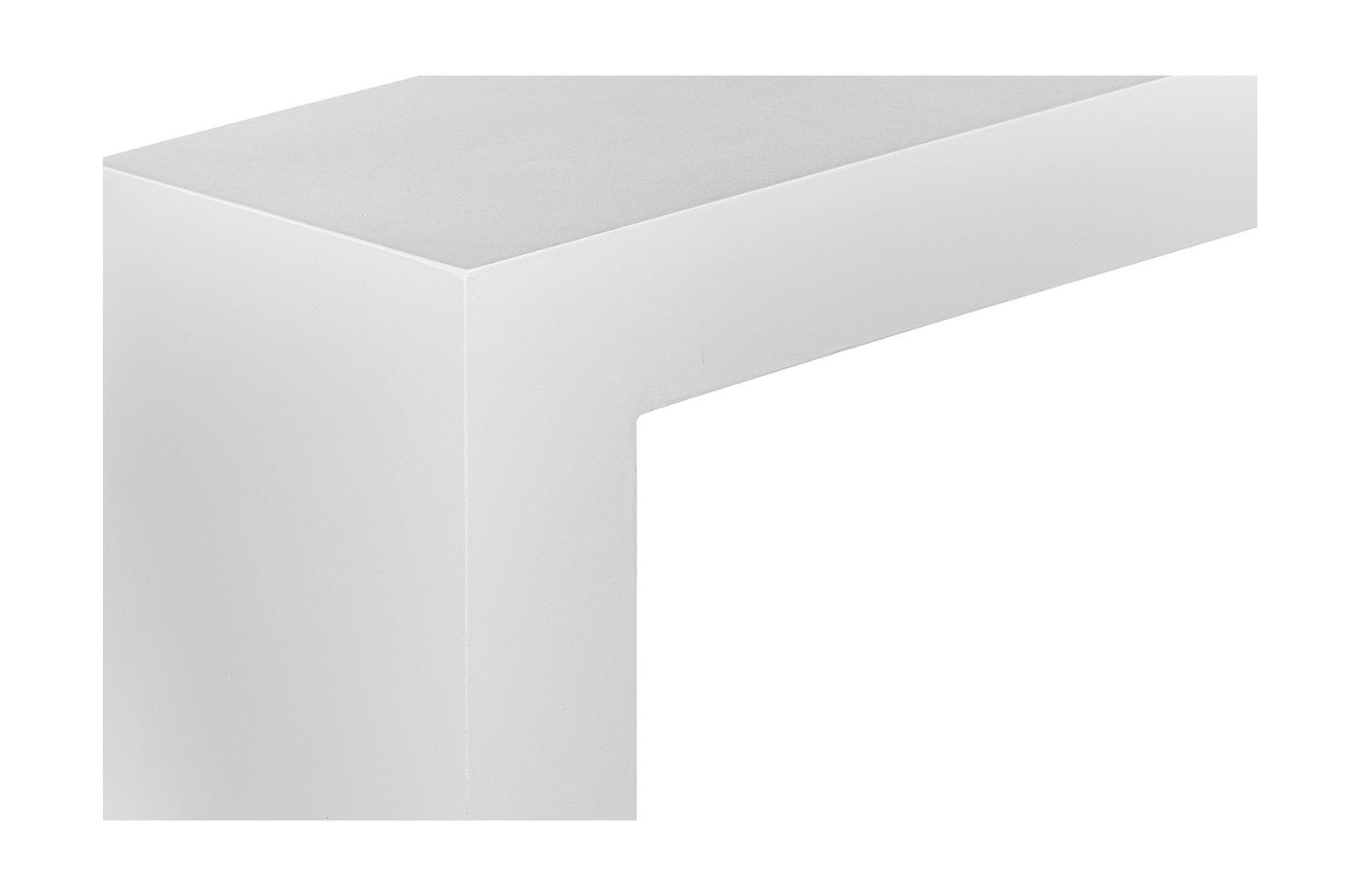 LAZARUS OUTDOOR BENCH WHITE BLACK - Image 5