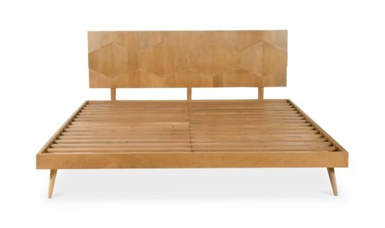 O2 KING BED DARK BROWN - Image 5