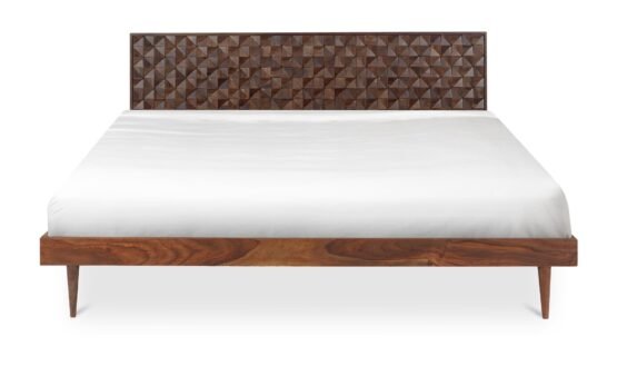PABLO QUEEN BED BROWN