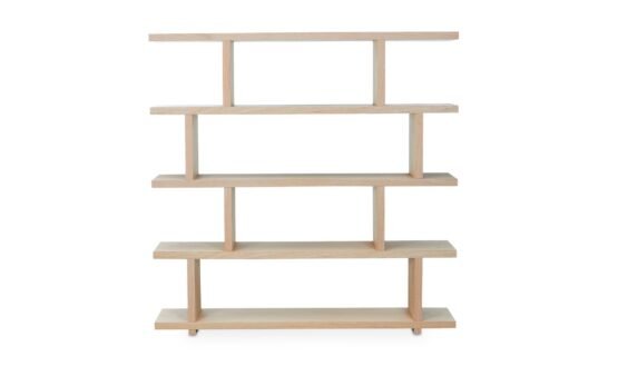 MIRI LARGE SHELF OAK WHITE
