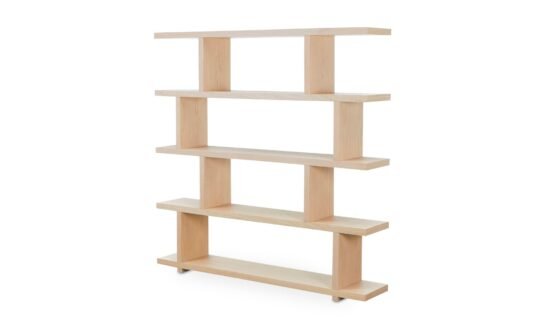 MIRI LARGE SHELF OAK WHITE - Image 5