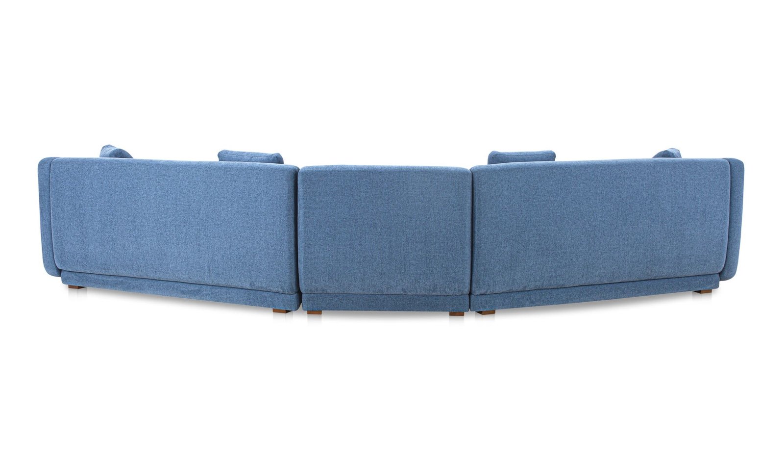 FRASER 3 PIECE MODULAR SECTIONAL WITH SLIPPER DEEP BLUE - Image 3