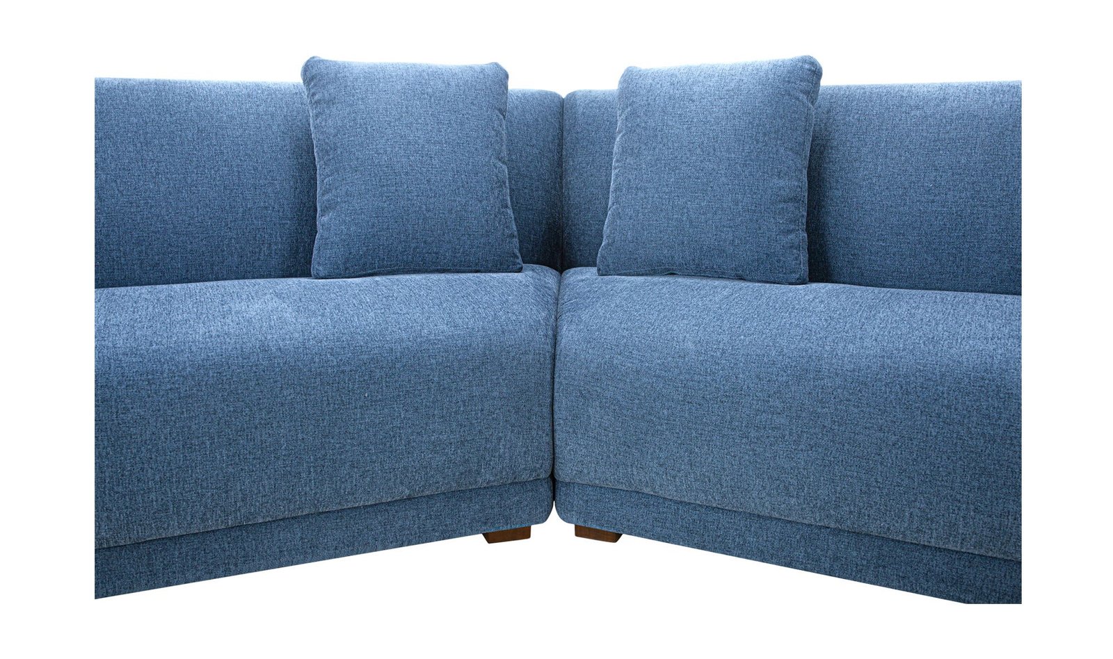FRASER 3 PIECE MODULAR SECTIONAL WITH SLIPPER DEEP BLUE - Image 5