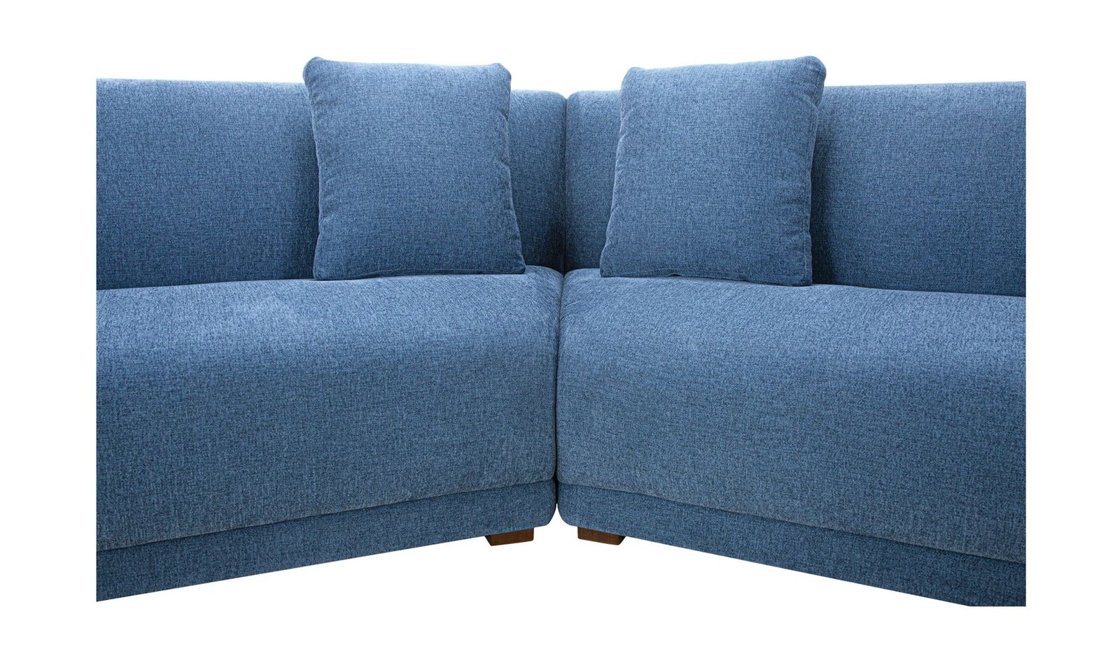 FRASER 2 PIECE MODULAR SOFA DEEP BLUE - Image 5