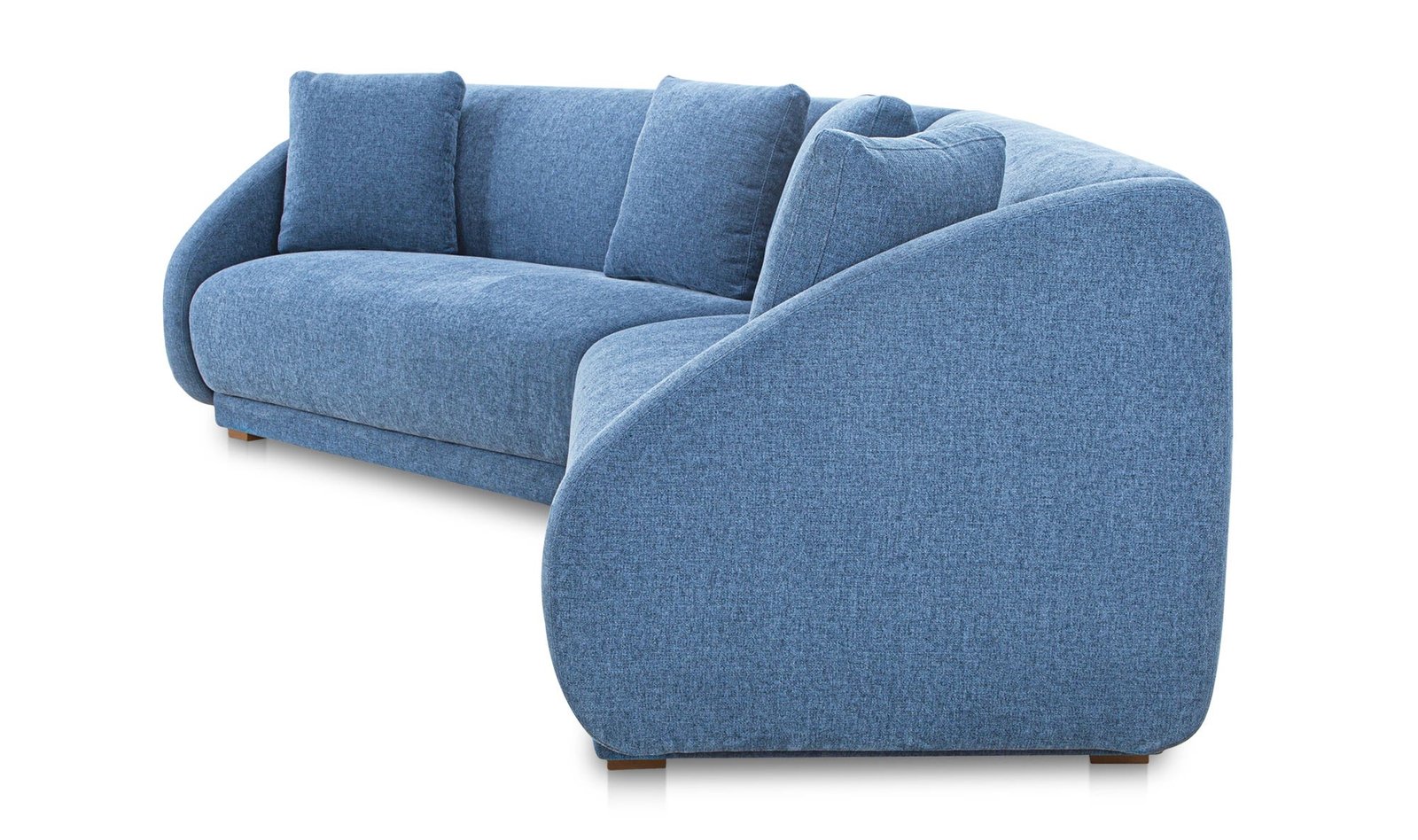 FRASER 2 PIECE MODULAR SOFA DEEP BLUE - Image 3