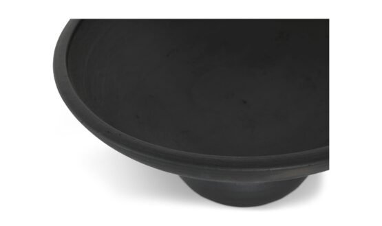 ASHA DECORATIVE BOWL TERRACOTTA BLACK - Image 4