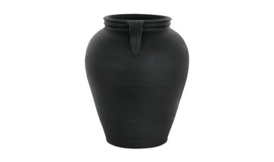 JOVI VASE TERRACOTTA BLACK - Image 3