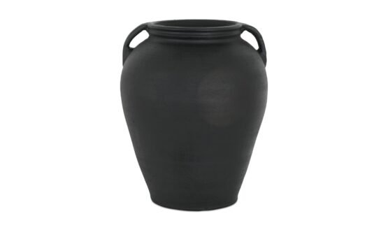 JOVI VASE TERRACOTTA BLACK