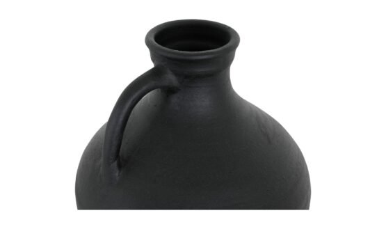 LYRA VASE TERRACOTTA BLACK - Image 4