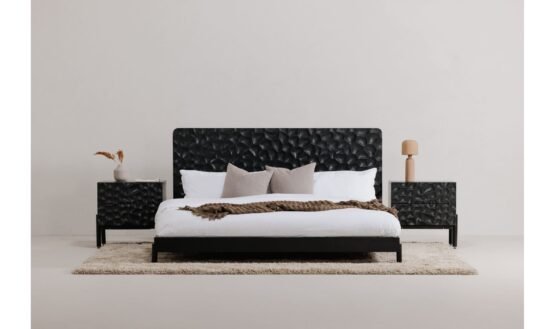 MISAKI KING BED BLACK - Image 2