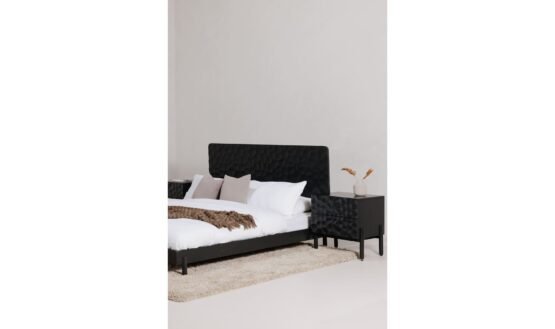 MISAKI KING BED BLACK - Image 3