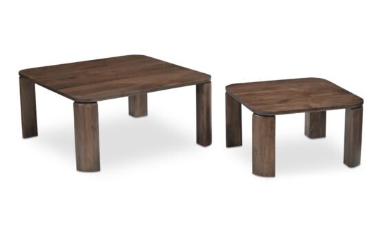 BAILEY NESTING COFFEE TABLE DEEP BROWN