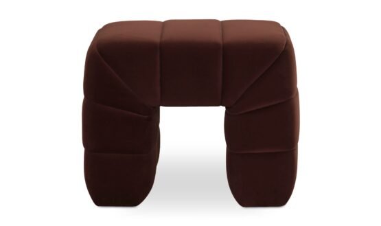 VERITY STOOL WARM BROWN